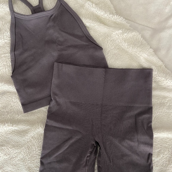 TNA Ribbed Workout Set - Picture 1 of 2